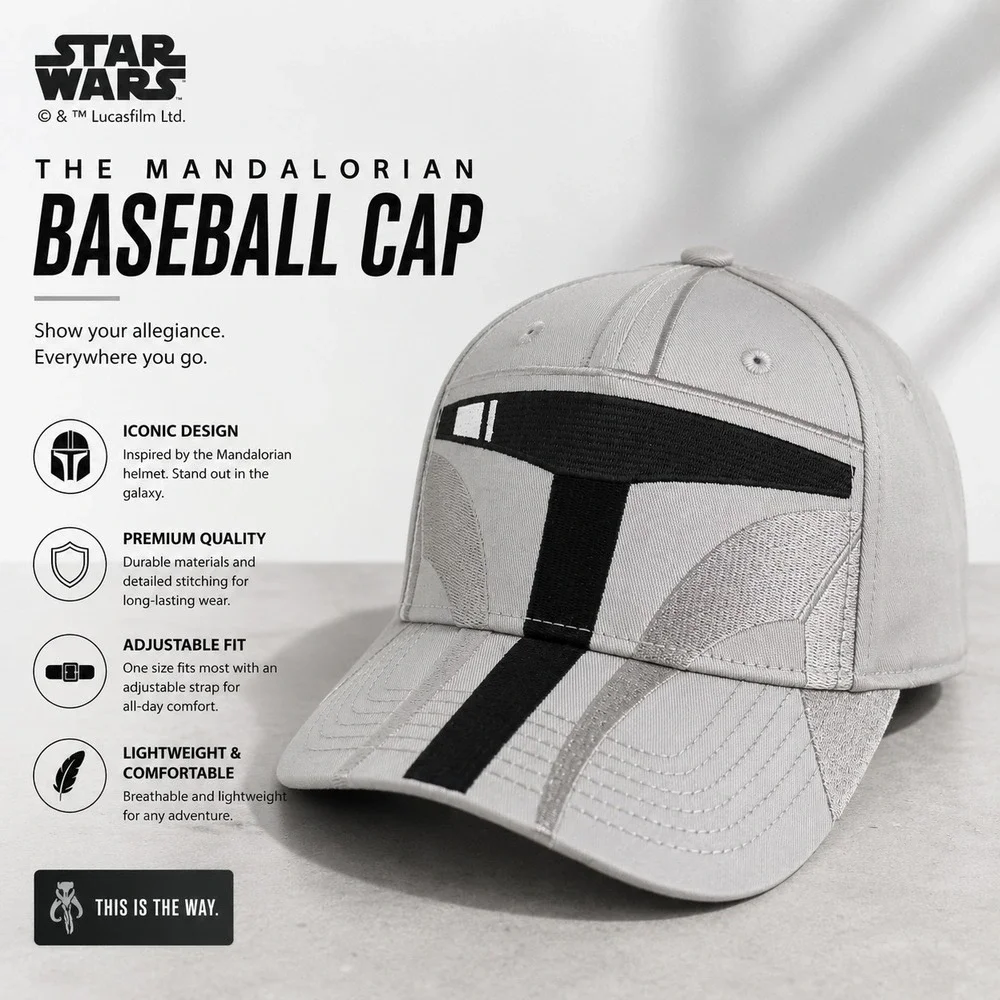 DISNEY PARKS/STAR WARS/THE MANDALORIAN BOUNTY HUNTER HELMET CAP/NWT/MSDPMC091226